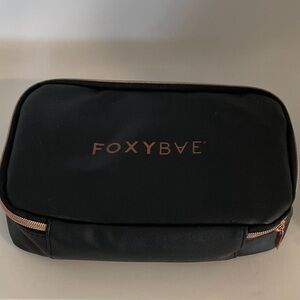 FoxyBae Travel Size Blowdryer and Curling Iron with Bag